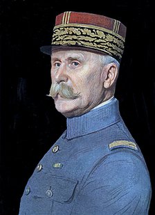 Henri Philippe Omer Petain, French soldier and statesman. Artist: Unknown