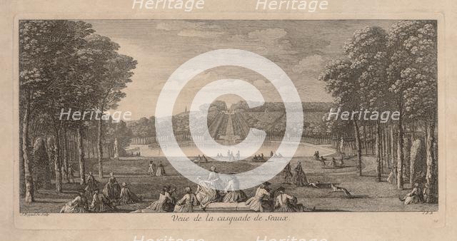 View of the Cascade de Seaux. Creator: Jacques Rigaud (French, 1681-1754).