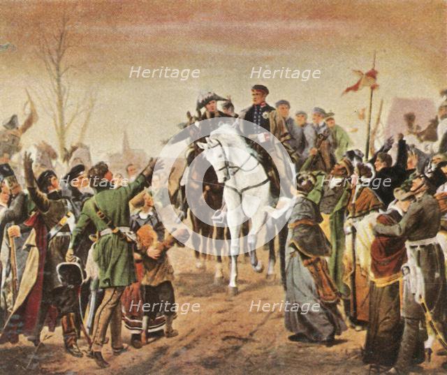 Proclamation "To my people", 17 March 1813, (1936). Creator: Unknown.