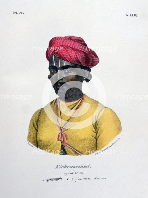 Kichenassami, Aged 28', 1828. Artist: Marlet et Cie