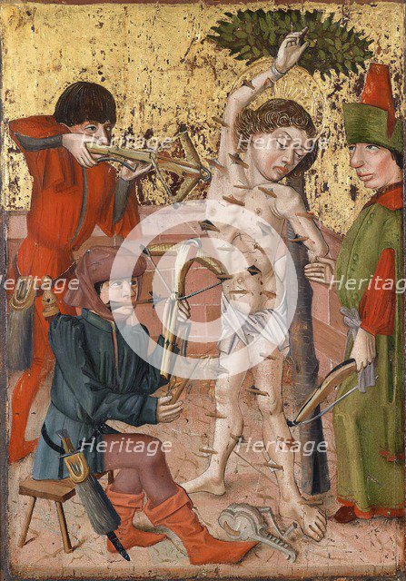 The Martyrdom of Saint Sebastian, ca. 1470-1480. Artist: Master of the Middle-Rhine (active 1470-1480)