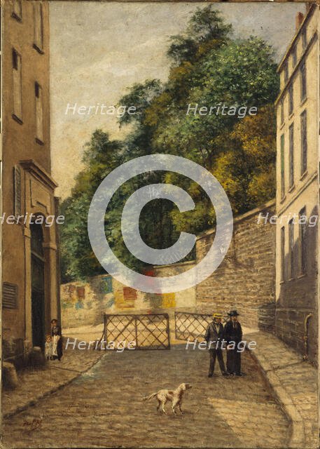 Rue Rataud, c1900. Creator: Paul Martelliere.