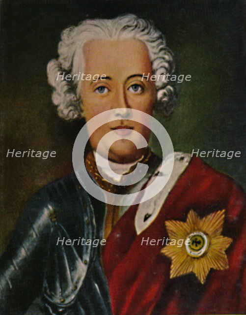 'Friedrich der Große 1712-1786 als Kronprinz. - Gemälde von Pesne', 1934. Creator: Unknown.