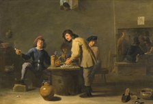 Tavern Scene with Pipe-smokers. Creator: Unknown.