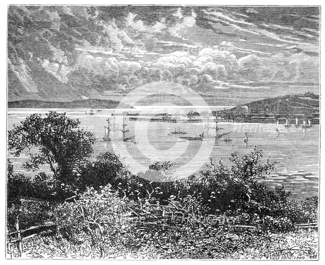 Falmouth Harbour, Cornwall, England, 1900. Artist: Unknown