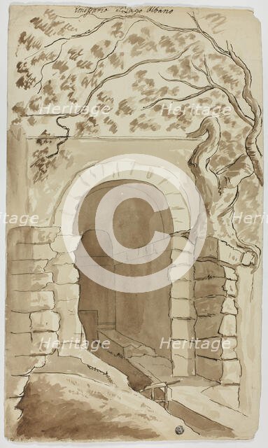 Effluent of Lake Albano, n.d. Creator: Unknown.