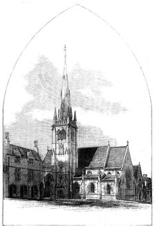 St. Nicholas' Church, Durham, 1858. Creator: Unknown.
