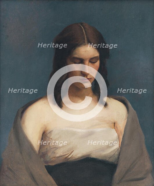 Study of a Woman, 1922. Creator: Ladislav Treskon.