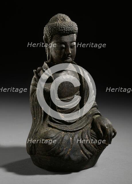 Seated Buddha, 10th-12th century. Creator: Unknown.