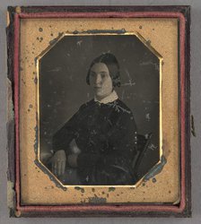 Portrait of a Seated Woman, about 1845. Creator: Unknown.