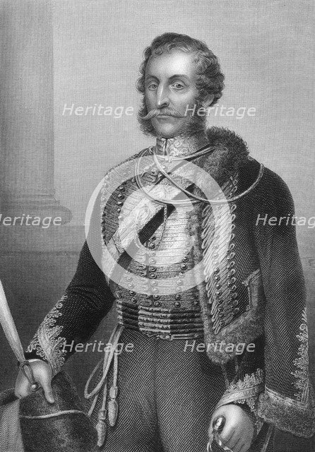 Earl of Cardigan, 1857. Artist: DJ Pound