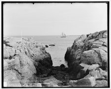 The Gorge at Appledore, Isles of Shoals, N.H. i.e. Maine, c1900. Creator: Unknown.