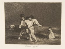 Plate 50 from 'The Disasters of War' (Los Desastres de la Guerra): 'Un..., 1811-12 (published 1863). Creator: Francisco Goya.