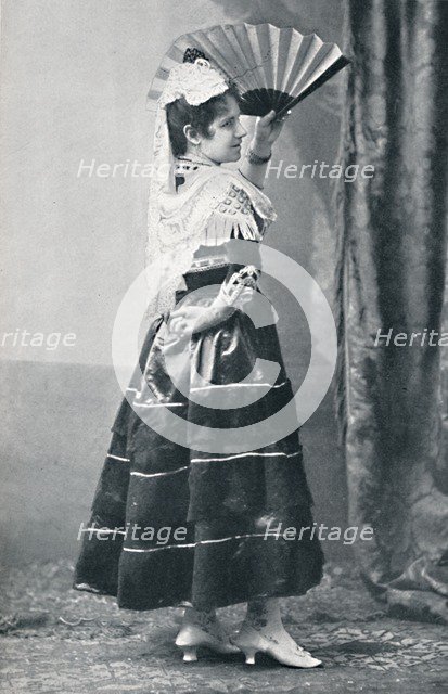 A Spanish dancer, 1912. Artist: Unknown.