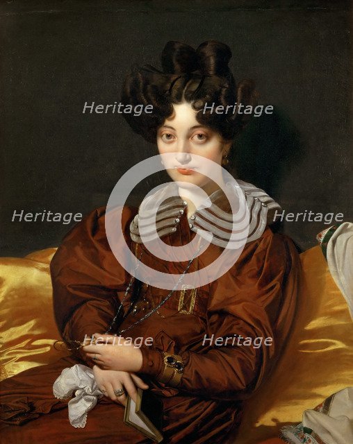 Portrait of Madame Marcotte de Sainte-Marie. Artist: Ingres, Jean Auguste Dominique (1780-1867)