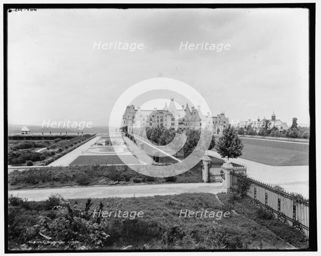 Biltmore House, c1902. Creator: William H. Jackson.