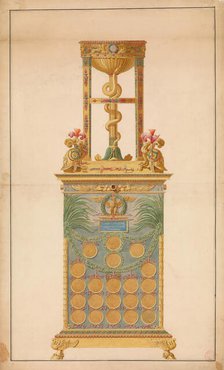 A Medal Cabinet for Napoleon, 1804-10. Creator: Jean Guillaume Moitte.