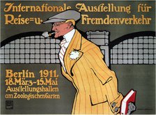 International Travel Exhibition, Berlin, 1911. Artist: Erdt, Hans Rudi (1883-1925)