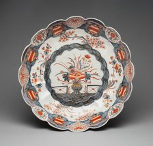 Dish, Vienna, 1725/30. Creator: Du Paquier Porcelain Manufactory.