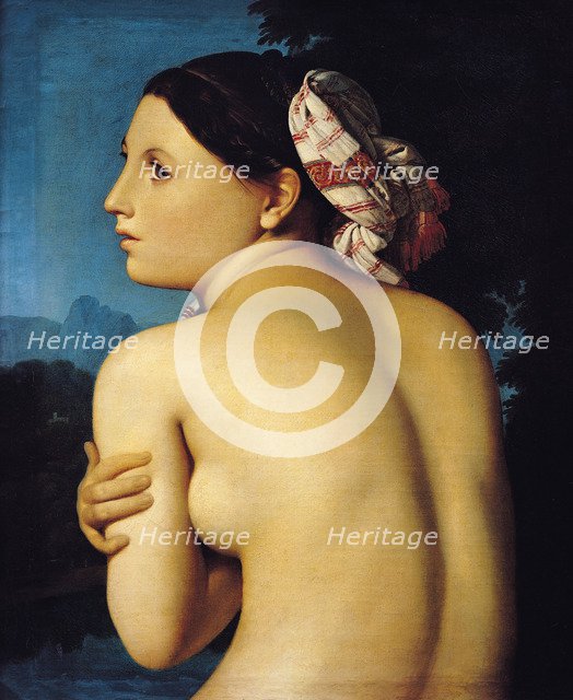 The Half-Length Bather (La Baigneuse à mi-corps), 1807.
