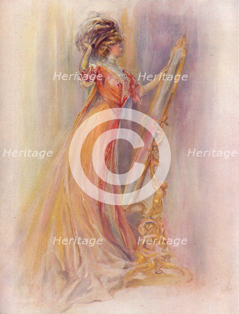 'A Fashion Study', c1908. Artist: Hubner & Wilson.