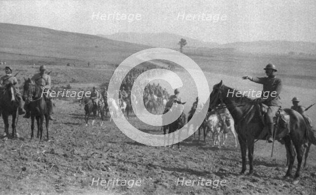 'Notre offensive en Macedoine; Au combat de Boresnitza, le 19 septembre 1916', 1916. Creator: Unknown.