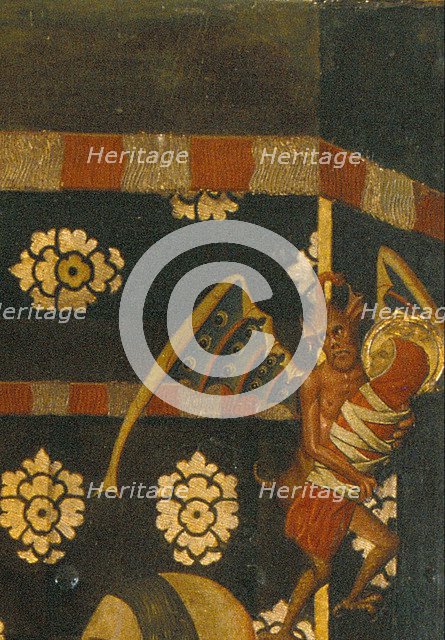 The Birth of Saint Stephen (Detail). Artist: Vergós Family (active End of 15th cen.y)