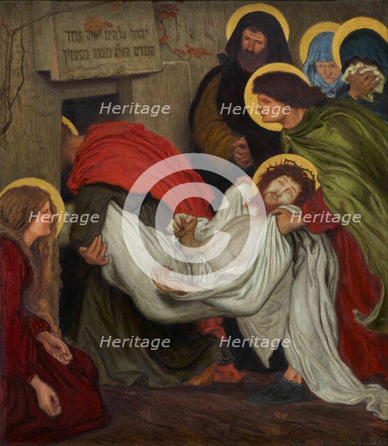 The Entombment, 1868. Creator: Brown, Ford Madox (1821-1893).