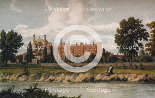 Eton College from the River, 1911, (1914).
