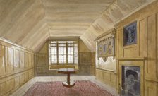 Interior of the Council Chamber in the White Tower, Tower of London, Stepney, London, 1883. Artist: John Crowther