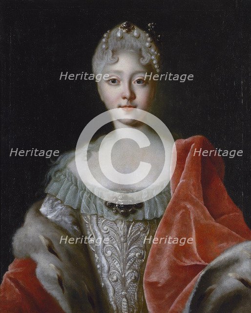 Portrait of Grand Duchess Elisabeth Petrovna (1709-1761).
