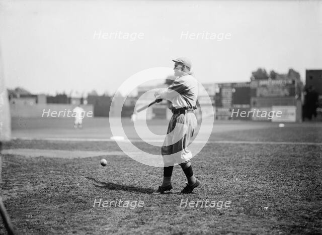 Dutch Leonard, Boston Al (Baseball), 1913. Creator: Harris & Ewing.