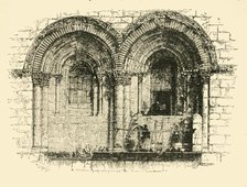 'Windows of the Church of the Holy Sepulchre, Jerusalem', 1890.   Creator: Unknown.