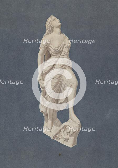 Figurehead from "Indian Princess", c. 1937. Creator: Elizabeth Moutal.