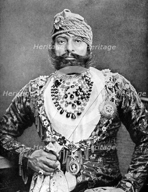 Indian maharajah, 1936. Artist: Unknown