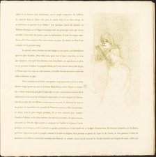 Yvette Guilbert, 1894. Creator: Henri de Toulouse-Lautrec.