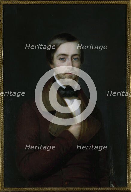 Portrait of the poet Joseph Méry (1798-1866), c. 1830-1840. Creator: Anonymous.