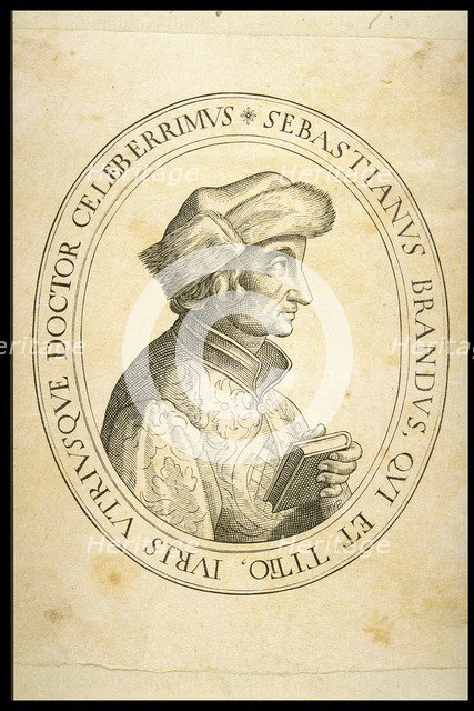 Portrait of Sebastian Brant , c. 1497.