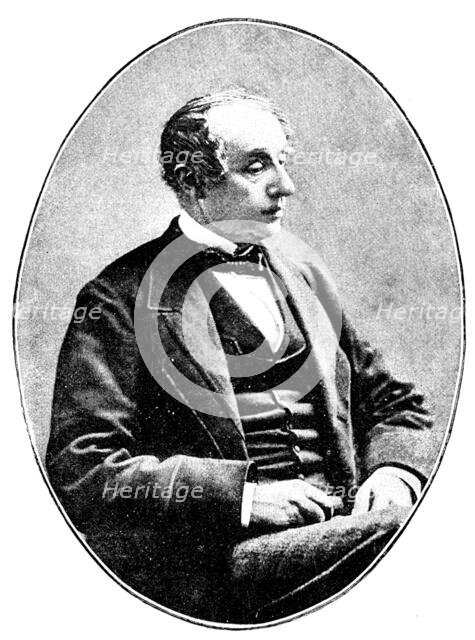 The late Mr. Talbot, "Father of the House of Commons," M.P. for Mid-Glamorganshire 1830-1890, (1890) Creator: Unknown.