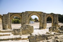 The Great Portico at Madinat al-Zahara (Medina Azahara), Spain, 2007. Artist: Samuel Magal