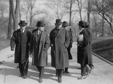 Press Correspondents - Senator Stone, 1916. Creator: Harris & Ewing.