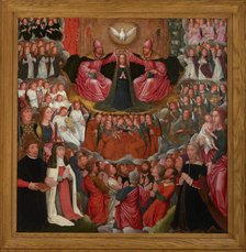 The Coronation of the Virgin, 1640s. Creator: Unknown.