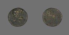 Coin Portraying the God Asklepios (?), 51 BC. Creator: Unknown.