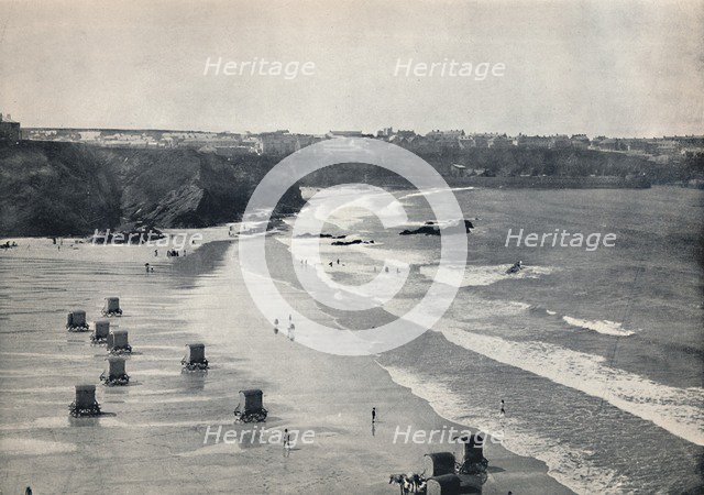 'Newquay - A Quiet Bathing-Place', 1895. Artist: Unknown.