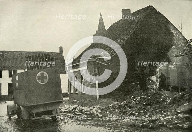 'The Difficulties and Dangers of Red Cross Work', (1919).  Creator: Unknown.