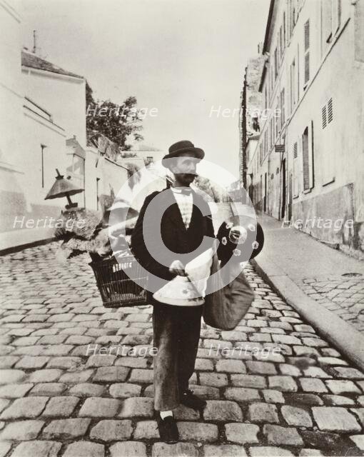 Marchand Abat-Jours, before 1927, publication 1956. Creator: Eugene Atget.