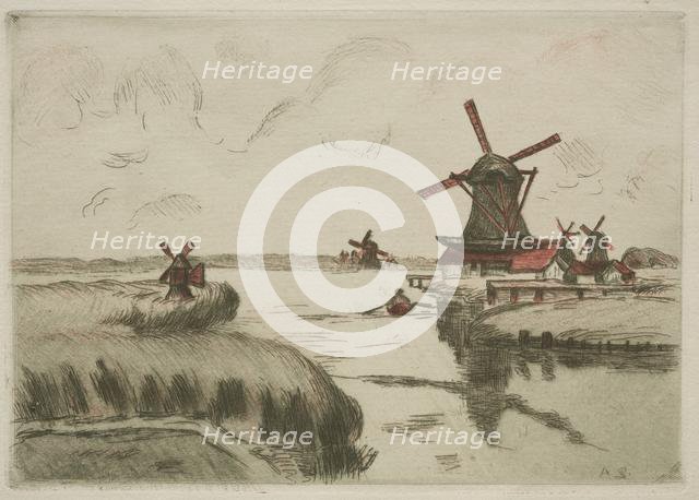 View from Saardam, 1909. Creator: Armand Guillaumin (French, 1841-1927).