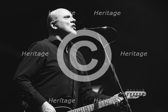 Baz Warne, The Stranglers live at the Royal Albert Hall, Mar 2024. Creator: Annapaola Marchesani.