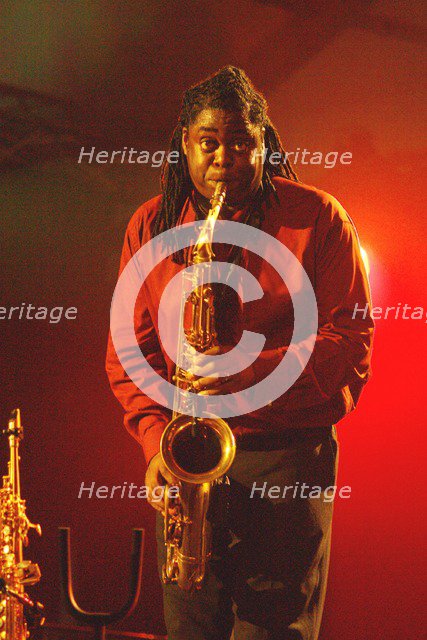 Courtney Pine, Brecon Jazz Festival, Powys, Wales, 2006. Artist: Brian O'Connor