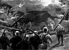 Indian Frontier Rising: with Westmacott's Brigade in Tirah: 3rd Gurkhas starting at 4 a.m..., 1898. Creator: Unknown.